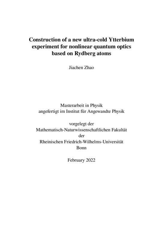 2022 - Jiachen Zhao - Master Thesis.pdf